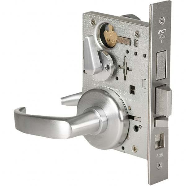 Best - Office Lever Lockset for 1-3/4" Thick Doors - All Tool & Supply