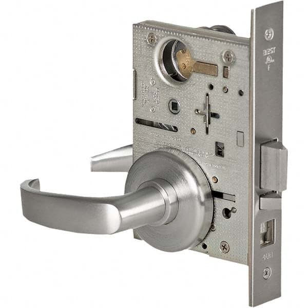 Best - Office Lever Lockset for 1-3/4" Thick Doors - All Tool & Supply