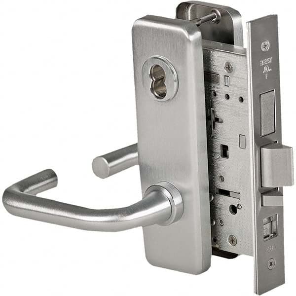 Best - Office Lever Lockset for 1-3/4" Thick Doors - All Tool & Supply