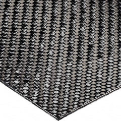 USA Sealing - 1' x 12" x 1/16" Black Carbon Fiber (Twill Weave) Sheet - All Tool & Supply