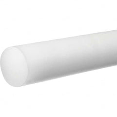 USA Sealing - 3' x 1/2" White Acetal Rod - All Tool & Supply