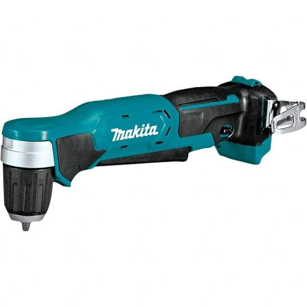 Makita - 12 Volt 3/8" Chuck Right Angle Handle Cordless Drill - 0-1100 RPM, Keyless Chuck, Reversible, Lithium-Ion Batteries Not Included - All Tool & Supply