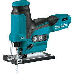 Makita - 12 Volt, 3,000 SPM, 7/8" Stroke Length, Lithium-Ion Cordless Jigsaw - 90° Cutting Angle, Series 12V MAX - All Tool & Supply