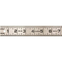 Lufkin - Steel Rules Length (Inch): 24 Graduation Style: Inch - All Tool & Supply