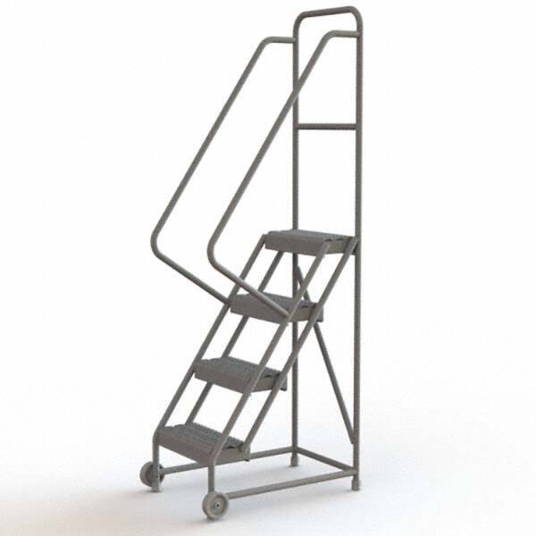 TRI-ARC - Rolling & Wall Mounted Ladders & Platforms Type: TiltNRoll Rolling Ladder Style: Tilt & Roll Safety Ladder - All Tool & Supply