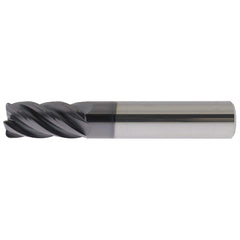 ProMax - Corner Radius & Corner Chamfer End Mills; Mill Diameter (Inch): 1/2 ; Mill Diameter (Decimal Inch): 0.5000 ; End Type: Single ; Corner Radius (Inch): 0.1250 ; Number of Flutes: 5 ; Material: Solid Carbide - Exact Industrial Supply