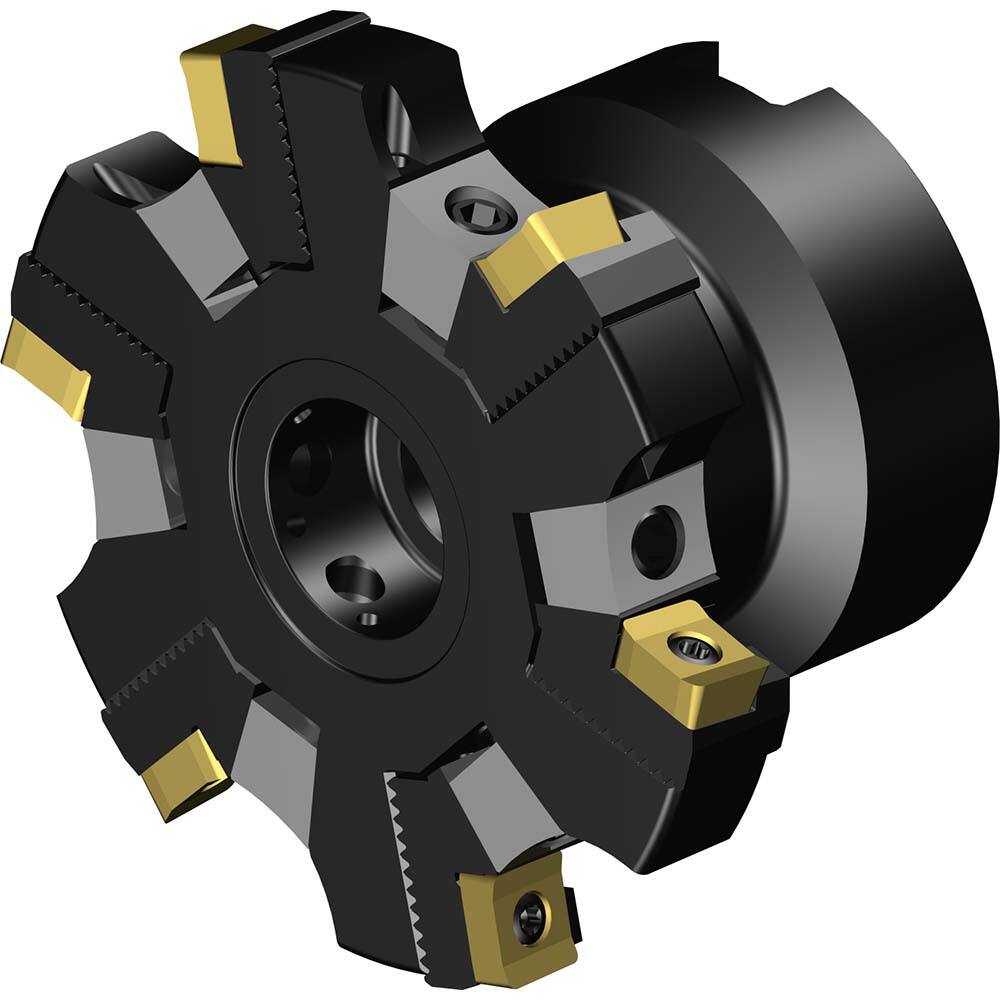 Sandvik Coromant - Indexable Slotting Cutters; Connection Type: Arbor Hole ; Maximum Depth of Cut (mm): 7.60 ; Cutter Diameter (mm): 80.00 ; Hole Diameter (mm): 27.0000 ; Number of Teeth: 6 ; Toolholder Style: R331.52 - Exact Industrial Supply