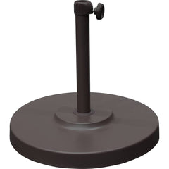 California Umbrella - Patio Furniture Parts & Accessories; Type: Umbrella Base ; Material: Steel/Polycarbonate ; Color/Finish: Bronze - Exact Industrial Supply