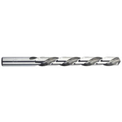 #22; Jobber Length; Left Hand; High Speed Steel; Bright; Made In U.S.A. Series/List #1330L - All Tool & Supply