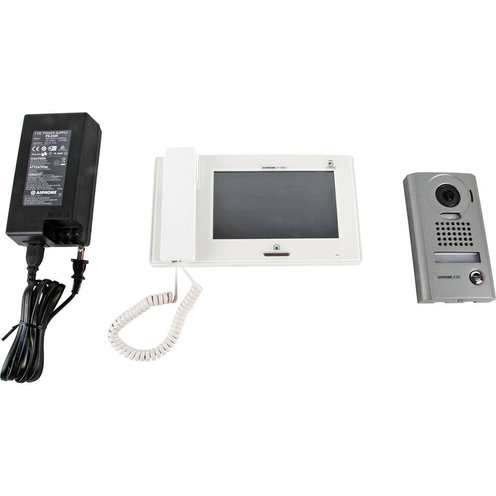 Aiphone - Intercoms & Call Boxes; Intercom Type: Video Door Station ; Connection Type: Corded ; Number of Channels: 1 ; Number of Stations: 1 ; Height (Decimal Inch): 3.250000 ; Width (Decimal Inch): 12.7500 - Exact Industrial Supply