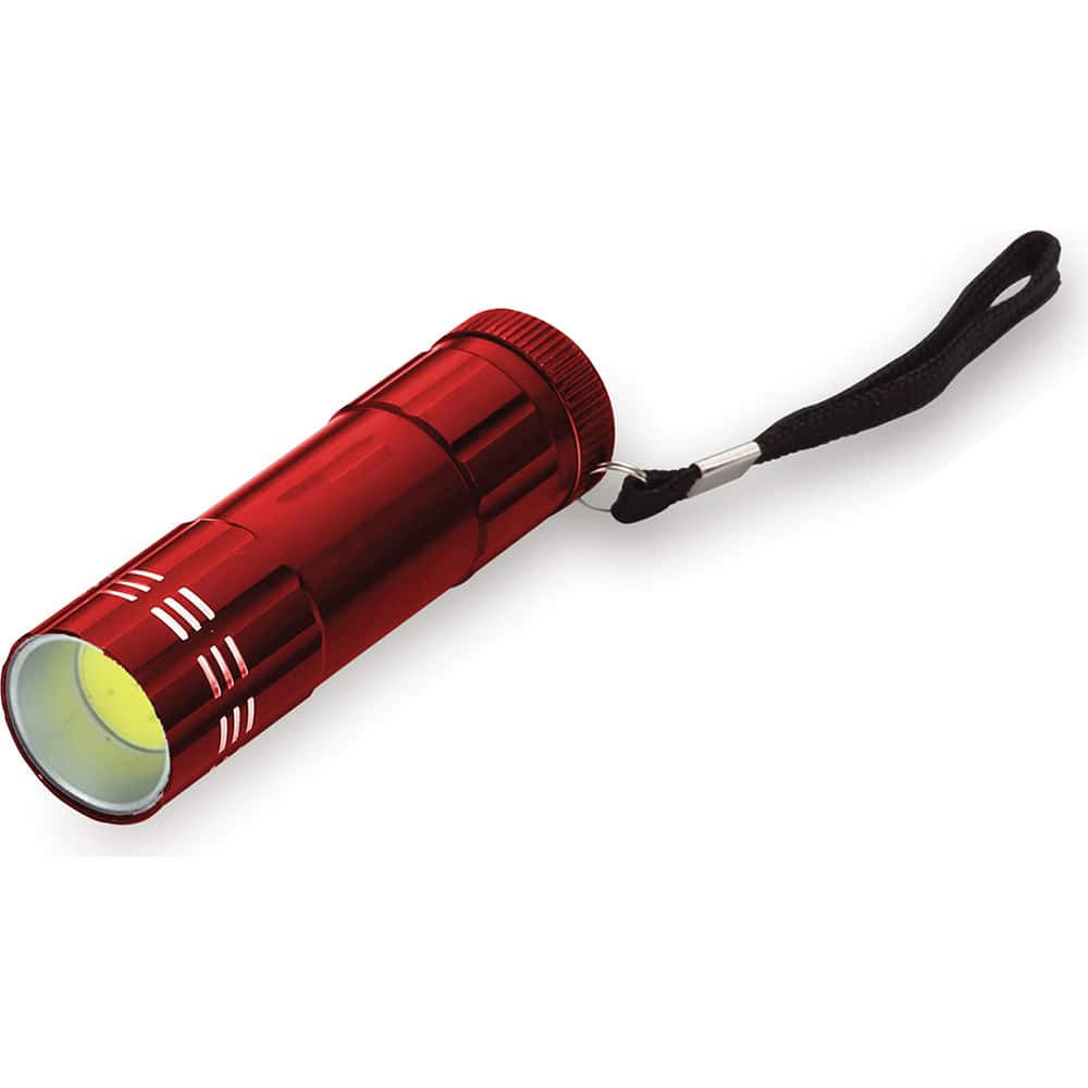 GoGreen Power - Flashlights; Type: Industrial/Tactical ; Bulb Type: LED ; Battery Size: AAA ; Rechargeable: Disposable ; Body Color: Red ; Complete Light Output (Lumens): 80 - Exact Industrial Supply