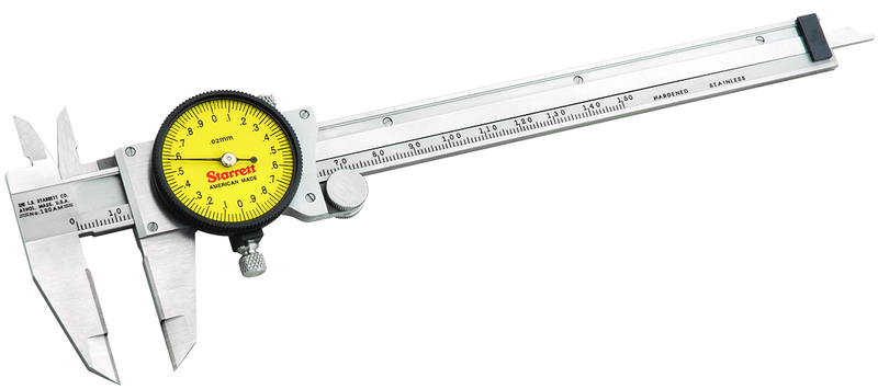 #120M-150 - 0 - 150mm Measuring Range (0.02mm Grad.) - Dial Caliper with Certification - All Tool & Supply