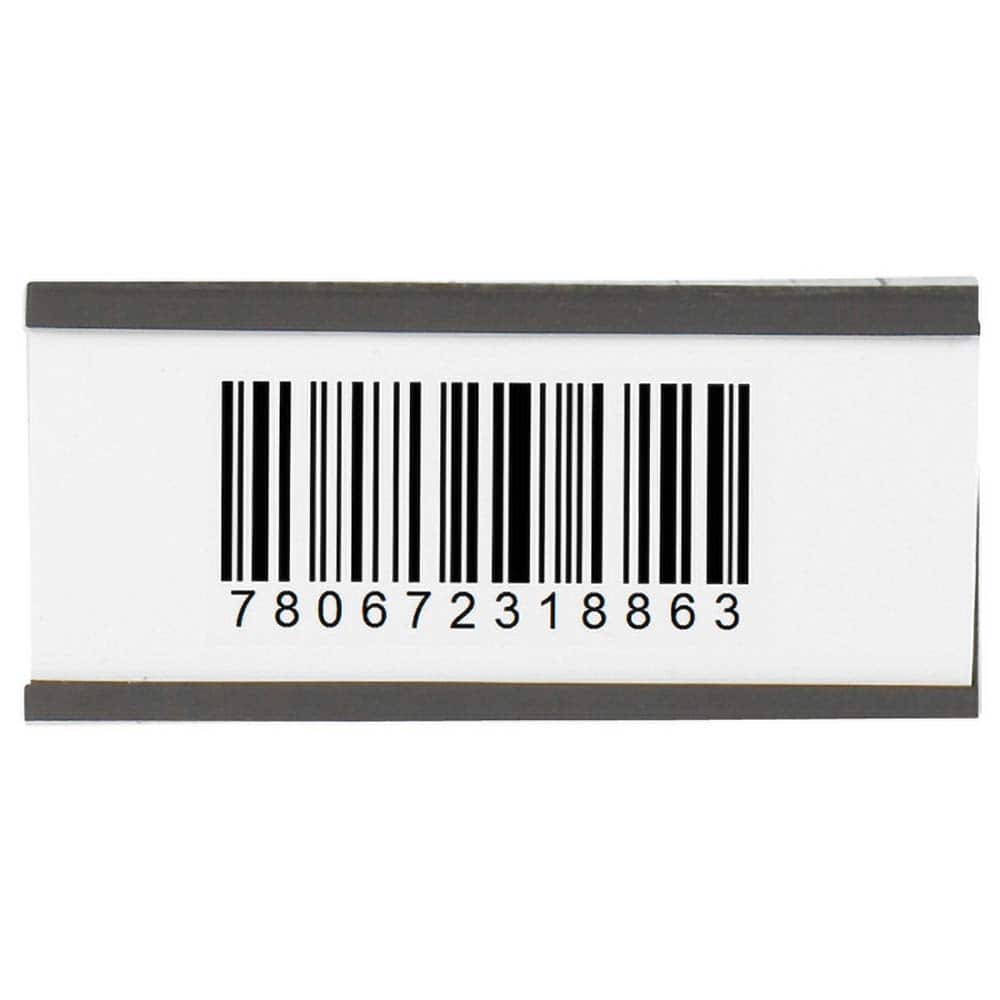 Value Collection - Label Holders Backing: Magnetic Width (Inch): 4 - All Tool & Supply