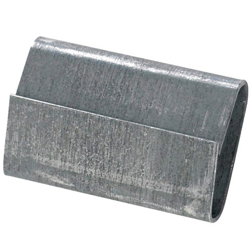 Value Collection - Strapping Seals & Buckles Type: Steel Strapping Seals - Closed/Thread On Width (Inch): 5/8 - All Tool & Supply