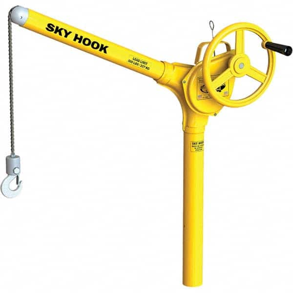 Sky Hook - 500 Lb Steel Lifting Hook Crane - All Tool & Supply