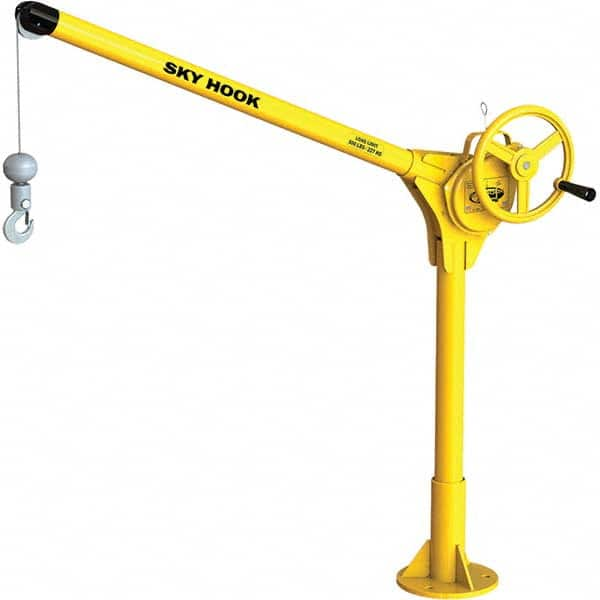 Sky Hook - 500 Lb Steel Lifting Hook Crane - All Tool & Supply