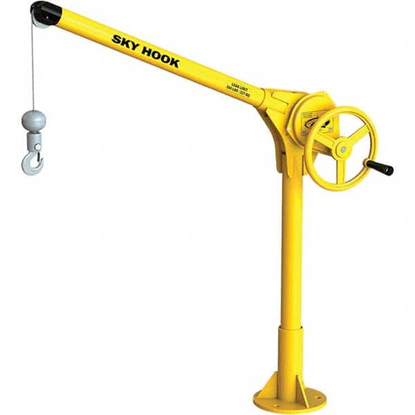 500 Lb Steel Lifting Hook Crane 3' 11″ High, 2' 5″ Span