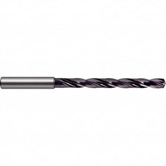 Guhring - 35/64" 140° Spiral Flute Solid Carbide Taper Length Drill Bit - All Tool & Supply