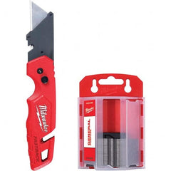 Milwaukee Tool - Utility Knives, Snap Blades & Box Cutters Type: Utility Knife Blade Type: Springback - All Tool & Supply