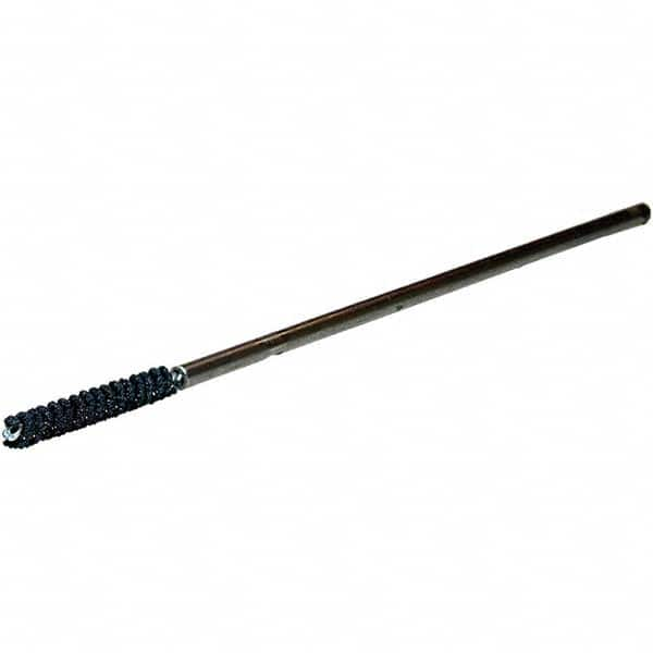 Weiler - 0.217" to 5.5mm Bore Diam, 320 Grit, Silicon Carbide Flexible Hone - All Tool & Supply