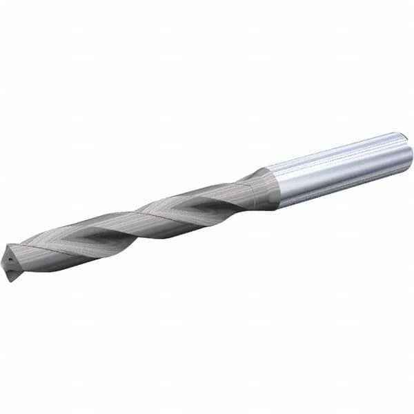 Kennametal - 5/8" 140° Spiral Flute Solid Carbide Taper Length Drill Bit - All Tool & Supply