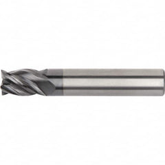 Kennametal - 12mm Diam 4 Flute Solid Carbide 0.25mm Chamfer Width Corner Chamfer End Mill - All Tool & Supply