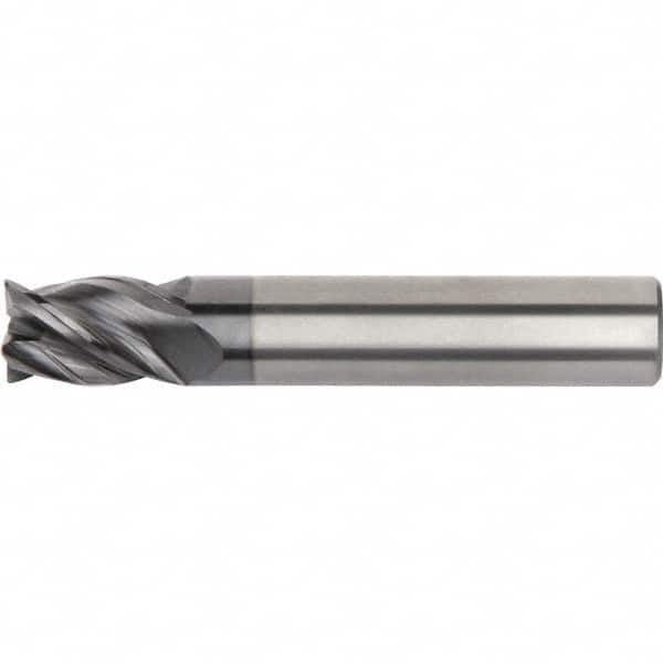 Kennametal - 25mm Diam 4 Flute Solid Carbide 0.35mm Chamfer Width Corner Chamfer End Mill - All Tool & Supply