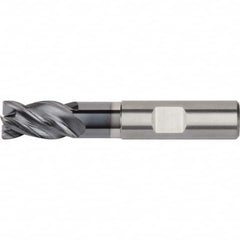 Kennametal - 1/2" Diam 4 Flute Solid Carbide 0.015" Corner Radius End Mill - All Tool & Supply