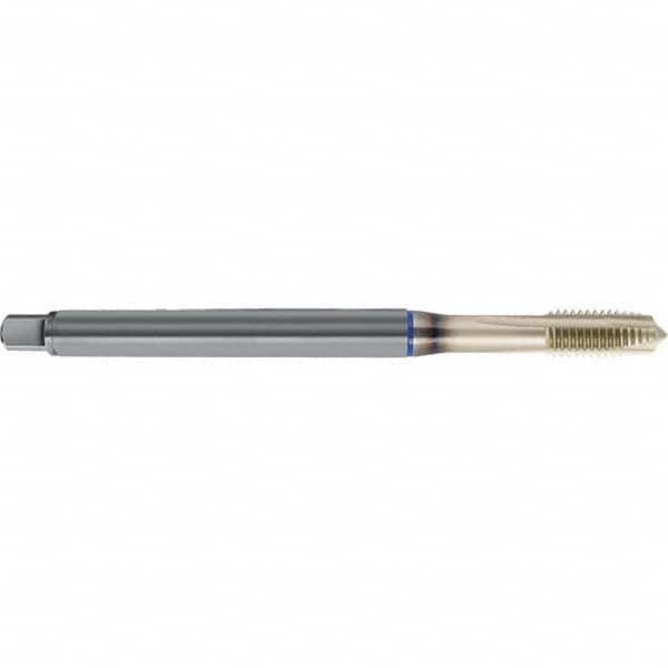 Spiral Point Tap: M6 x 1, Metric, 3 Flutes, Plug, 6HX, HSS-E, Sirius Finish 160 mm OAL, Right Hand, D6/D7, Series 4645