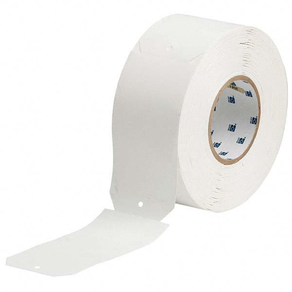 Brady - Labels, Ribbons & Tapes Type: Die-Cut Tags for Printers Color: White - All Tool & Supply