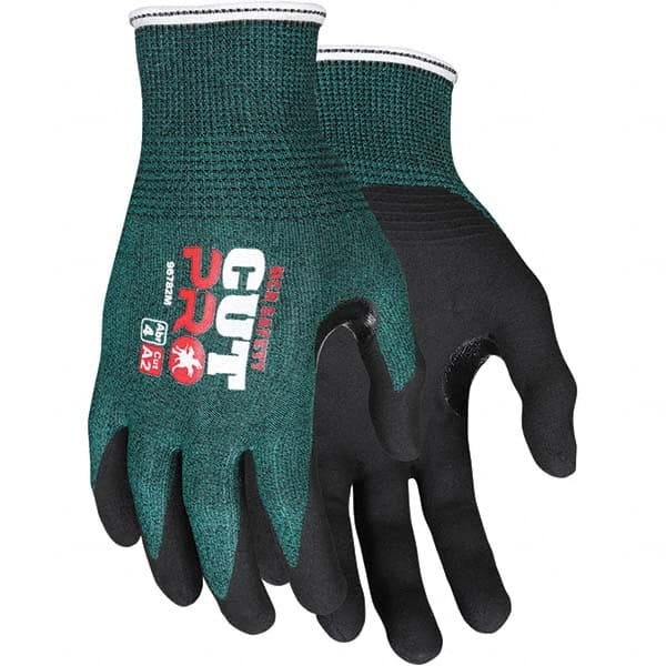 MCR Safety - Size 2XL, ANSI Cut Lvl A2, Puncture Lvl 3, Abrasion Lvl 5, Nitrile Coated Cut Resistant Gloves - All Tool & Supply