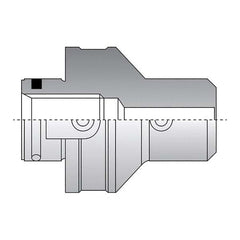 Allied Machine and Engineering - 50mm Diam Radial Clamp Cylindrical Shank Adapter Modular Reamer Body - All Tool & Supply