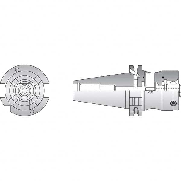 Allied Machine and Engineering - 50mm Diam Radial Clamp CAT40 Shank Modular Reamer Body - All Tool & Supply