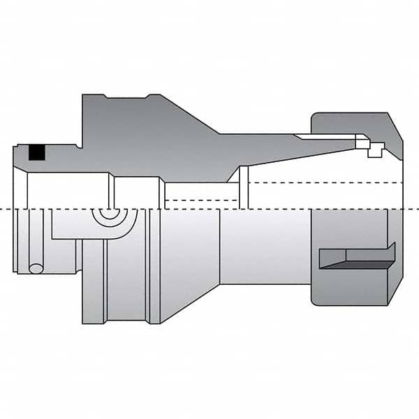 Allied Machine and Engineering - 63mm Diam Radial Clamp ER40 Collet Chuck Adapter Modular Reamer Body - All Tool & Supply