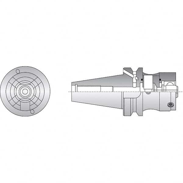 Allied Machine and Engineering - 50mm Diam Radial Clamp BT40 Shank Modular Reamer Body - All Tool & Supply