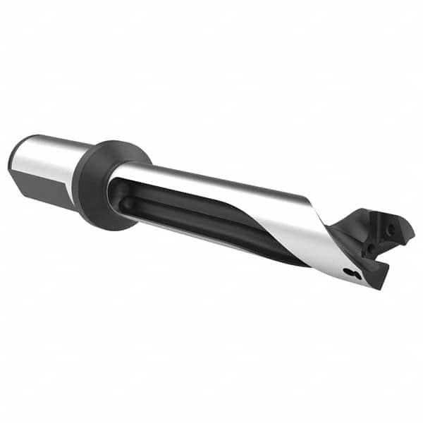 Allied Machine and Engineering - 20mm to 22mm Diam 3xD 66mm Max Depth Straight Flute Spade Drill - All Tool & Supply