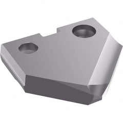 Allied Machine and Engineering - 1-7/32" Diam 90° Seat Size 2 Spade Drill Insert - All Tool & Supply