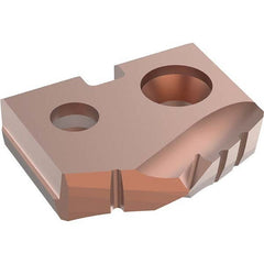 Allied Machine and Engineering - 10.8mm Diam 132° Seat Size Y Spade Drill Insert - All Tool & Supply