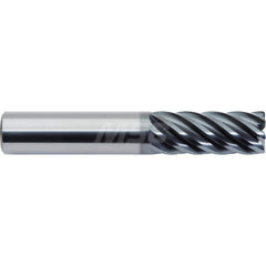 Corner Radius End Mill: 1/4″ Dia, 3/4″ LOC, 0.01″ Radius, 7 Flutes, Solid Carbide 2-1/2″ OAL, 1/4″ Shank Dia, 38 ° Helix, ALtima Blaze Coated, Corner Radius End