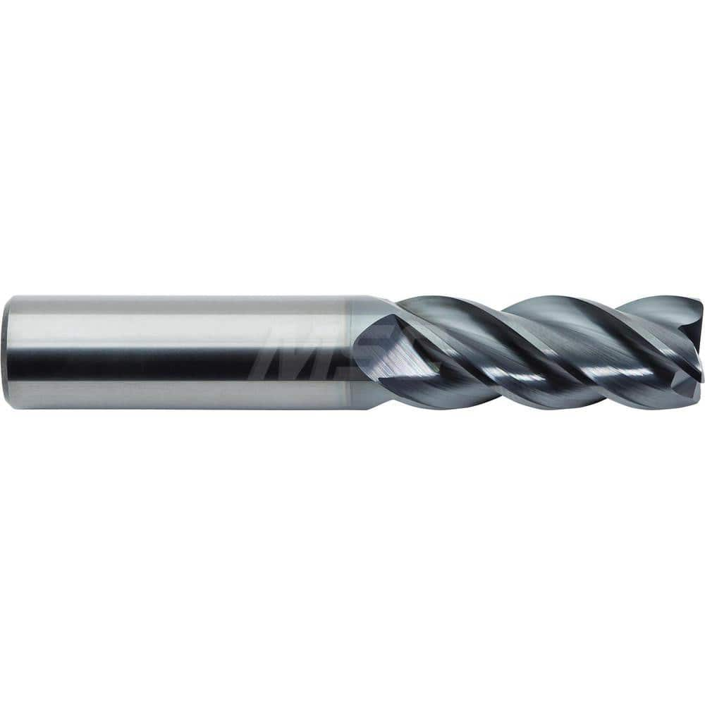 M.A. Ford - Corner Radius & Corner Chamfer End Mills; Mill Diameter (Inch): 1/2 ; Mill Diameter (Decimal Inch): 0.5000 ; End Type: Corner Radius ; Corner Radius (Inch): 0.020 ; Number of Flutes: 4 ; Material: Solid Carbide - Exact Industrial Supply