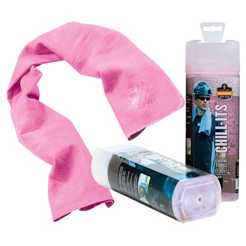 Chill-Its Cooling Towel Pink - All Tool & Supply