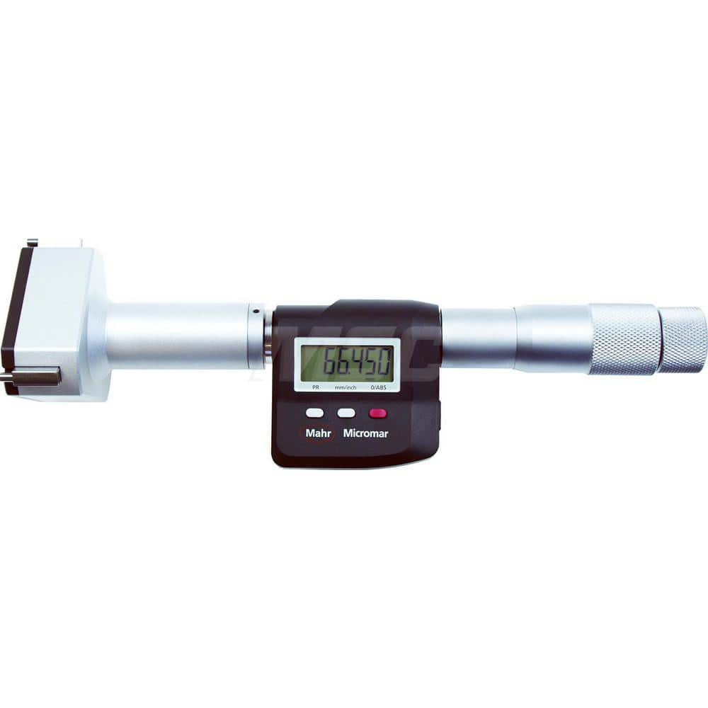 Mahr - Electronic Inside Micrometers; Minimum Measurement (Inch): 2.3500 ; Minimum Measurement (mm): 60.00 ; Minimum Measurement (Decimal Inch): 2.3500 ; Maximum Measurement (Inch): 2.7500 ; Maximum Measurement (Decimal Inch): 2.7500 ; Maximum Measuremen - Exact Industrial Supply