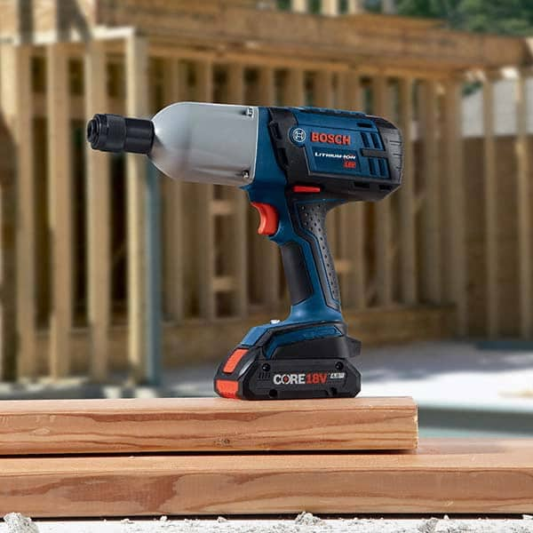 Bosch - Cordless Impact Wrenches & Ratchets Voltage: 18.0 Drive Size (Inch): 7/16 - All Tool & Supply