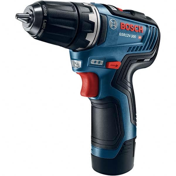 Bosch - Cordless Drills Battery Voltage: 12 Battery Chemistry: Lithium-Ion - All Tool & Supply