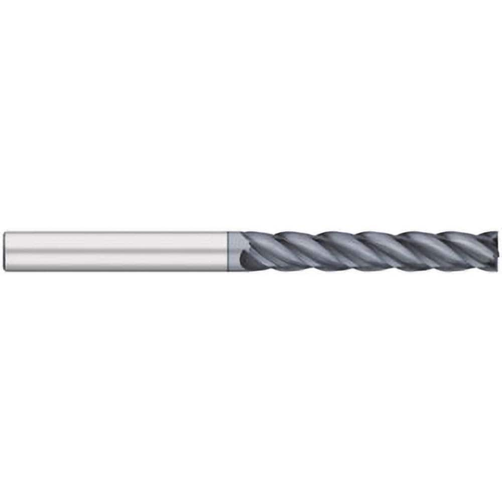 Titan USA - Square End Mills; Mill Diameter (Inch): 1/2 ; Mill Diameter (Decimal Inch): 0.5000 ; Number of Flutes: 4 ; Length of Cut (Inch): 3 ; Length of Cut (Decimal Inch): 3.0000 ; Material: Solid Carbide - Exact Industrial Supply