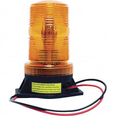 Railhead Corporation - Strobe & Flashing Lights Light Type: Single; Double; Quad; Revolving Lens Color: Amber - All Tool & Supply