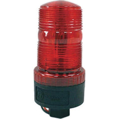 Railhead Corporation - Strobe & Flashing Lights Light Type: Single; Double; Quad; Revolving Lens Color: Red - All Tool & Supply