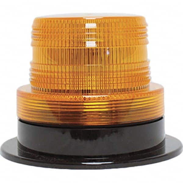 Railhead Corporation - Strobe & Flashing Lights Light Type: Quad High; Double; Quad Low; Triple Flash Lens Color: Amber - All Tool & Supply