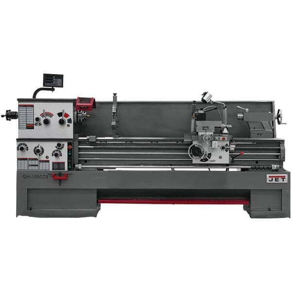 Jet - Bench, Engine & Toolroom Lathes Machine Type: Spindle Bore Spindle Speed Control: Geared Head - All Tool & Supply