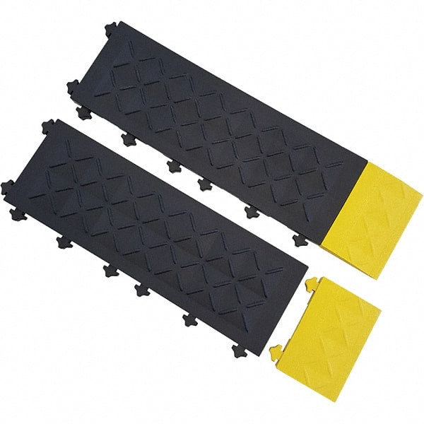 Ergo Advantage - 6" Long x 4" Wide x 1" Thick, Anti-Fatigue Modular Matting Anti-Fatigue Flooring - All Tool & Supply